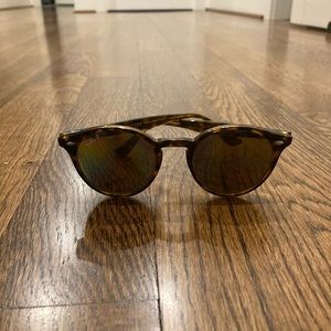 Brown raybans